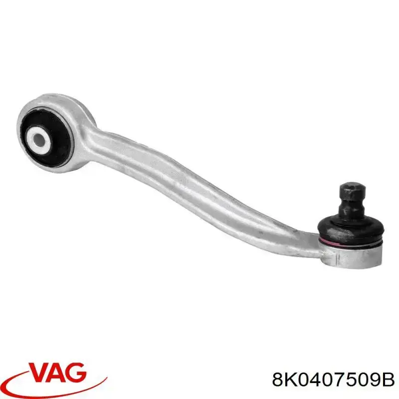 Braço oscilante superior esquerdo de suspensão dianteira VAG 8K0407509B preço, a partir de 59,70 USD