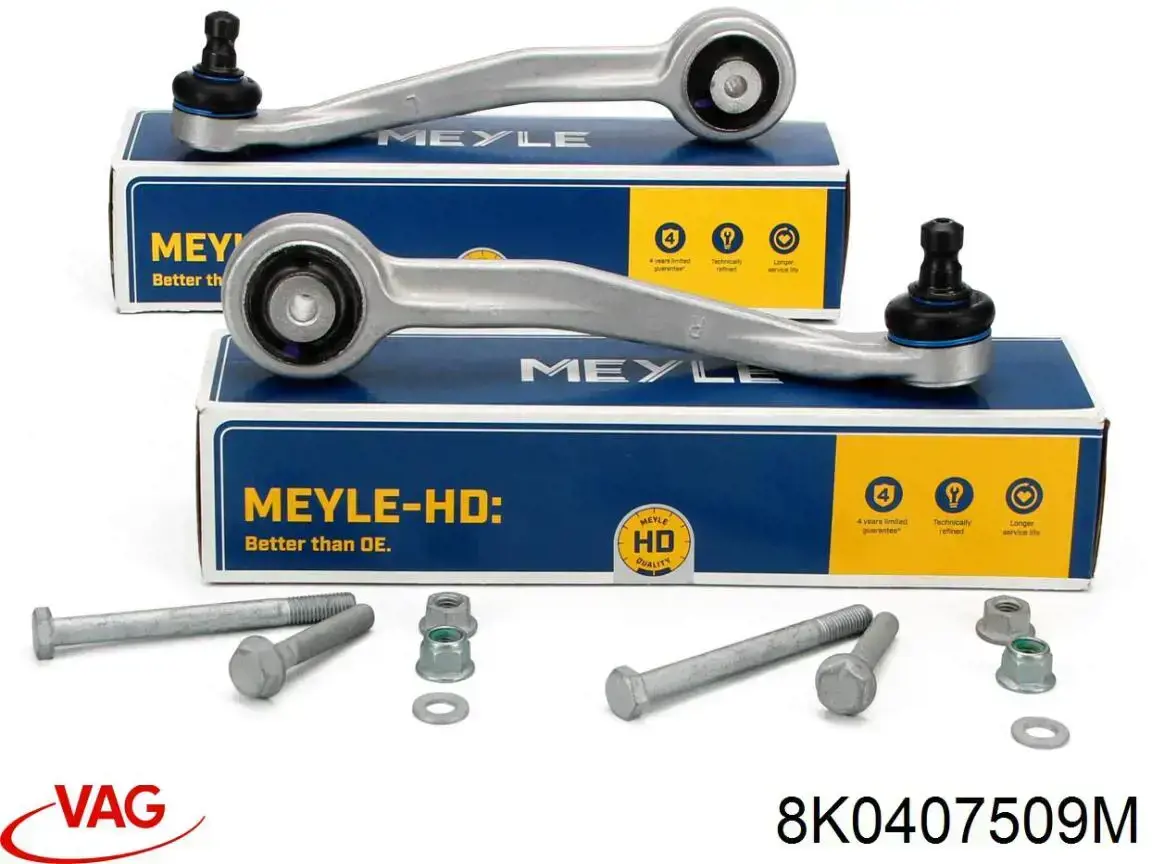 Braço oscilante superior esquerdo de suspensão dianteira VAG 8K0407509M preço, a partir de 51,76 USD