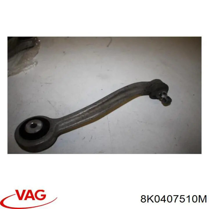 8K0407510M VAG Braço oscilante superior direito de suspensão dianteira
