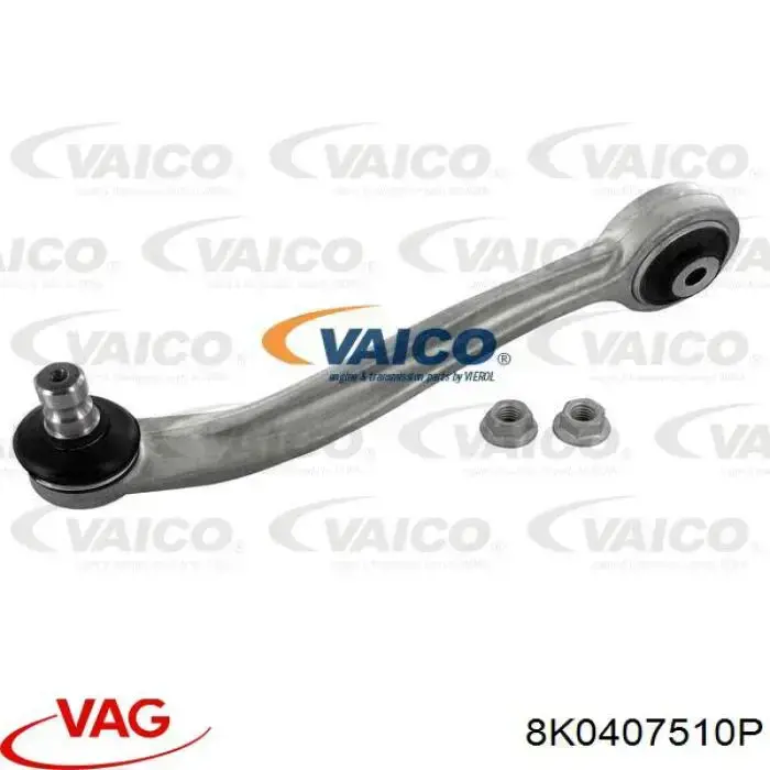 Braço oscilante superior direito de suspensão dianteira VAG 8K0407510P preço, a partir de 59,70 USD