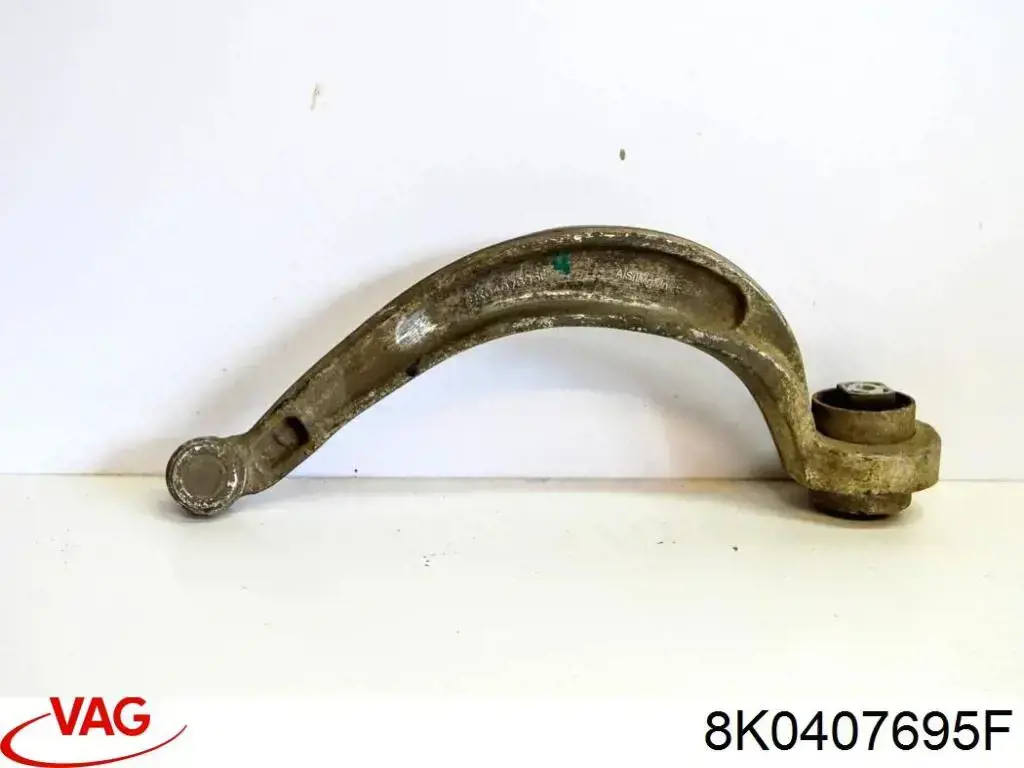 Braço oscilante inferior esquerdo de suspensão dianteira VAG 8K0407695F preço, a partir de 98,92 USD