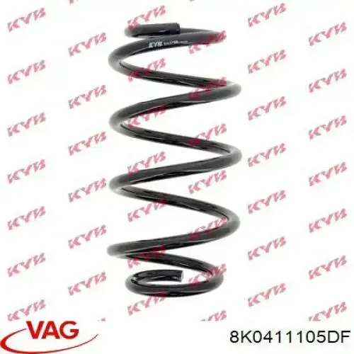 8K0411105DF VAG Mola dianteira