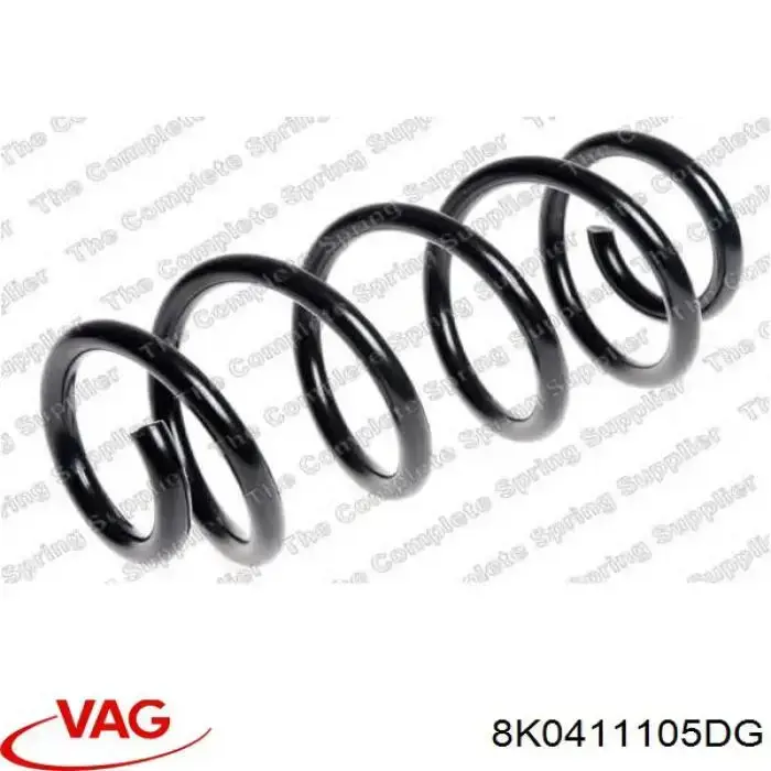 Mola dianteira VAG 8K0411105DG preço, a partir de 40,06 USD