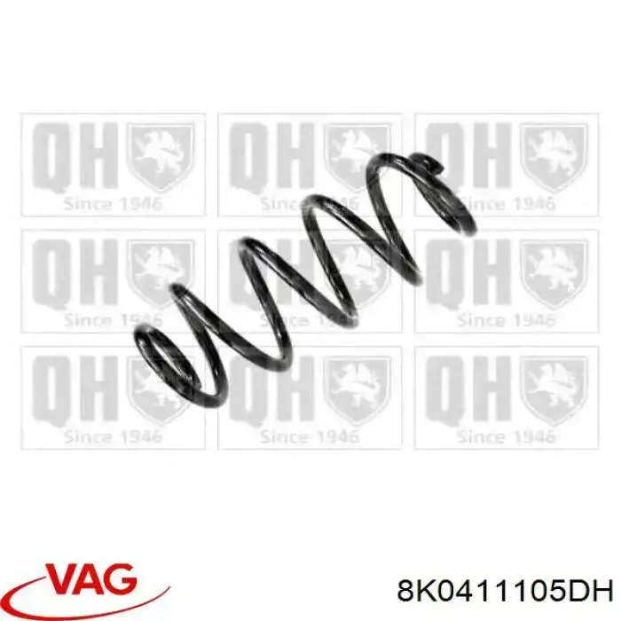 Compre 8K0411105DH VAG Mola dianteira