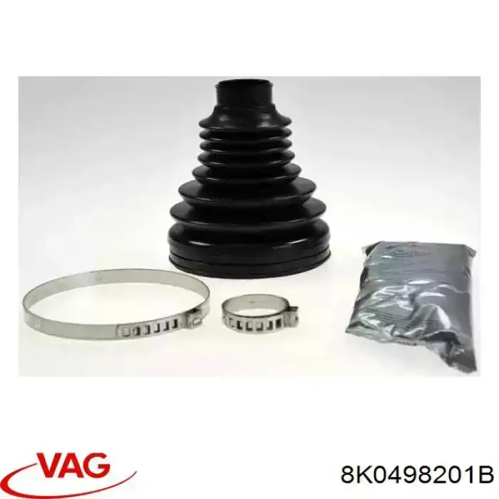 Bota de proteção interna de junta homocinética do semieixo dianteiro VAG 8K0498201B preço, a partir de 27,32 USD