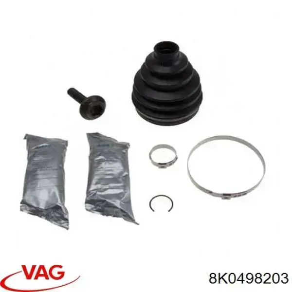 Bota de proteção externa de junta homocinética do semieixo dianteiro VAG 8K0498203 preço, a partir de 19,53 USD
