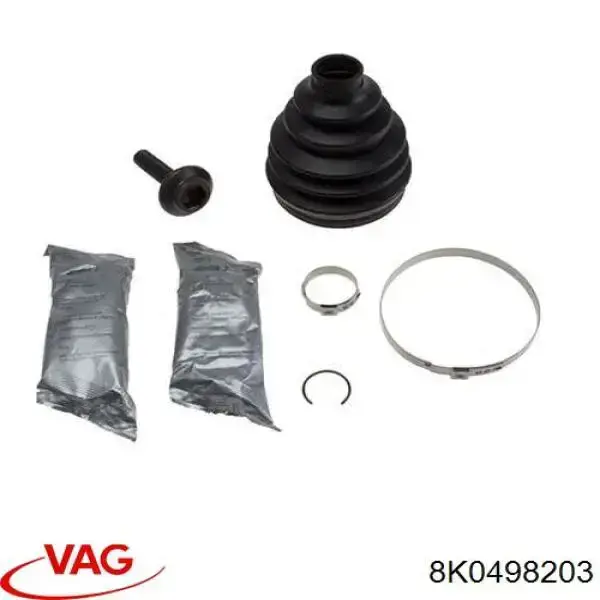 Compre 8K0498203 VAG Bota de proteção externa de junta homocinética do semieixo dianteiro