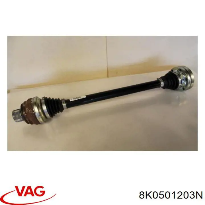 Semieixo traseiro VAG 8K0501203N preço, a partir de 146,42 USD