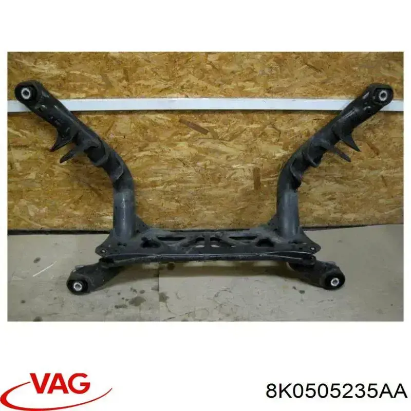 8K0505235S VAG Viga de suspensão traseira (plataforma veicular)