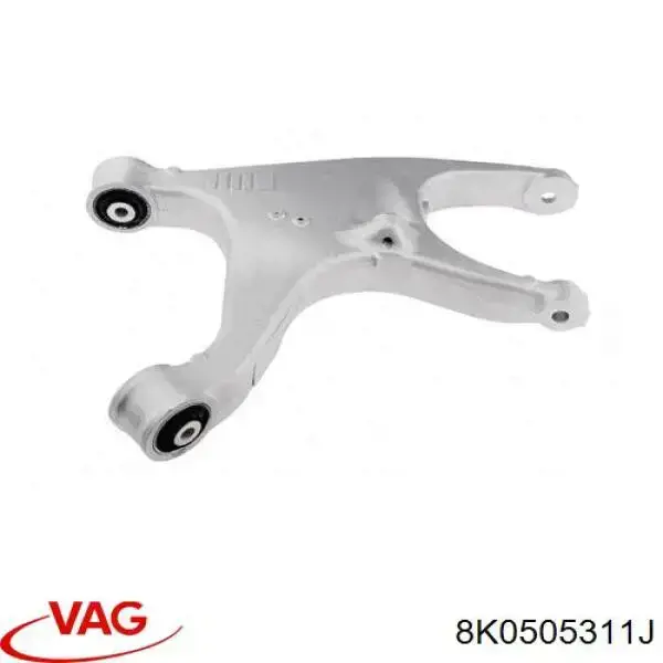 Compre 8K0505311J VAG Braço oscilante inferior esquerdo de suspensão traseira