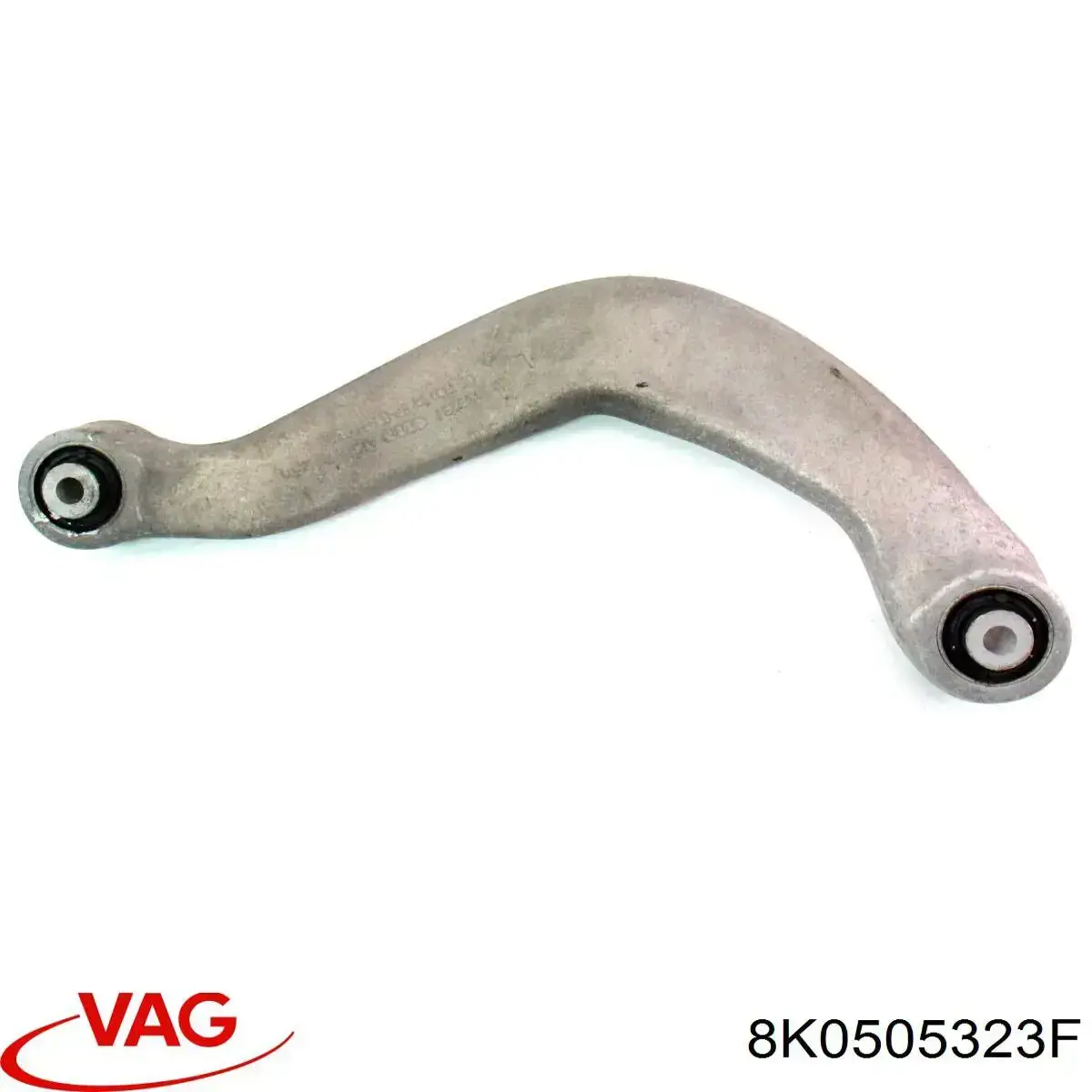 8K0505323F VAG Braço oscilante superior esquerdo de suspensão traseira