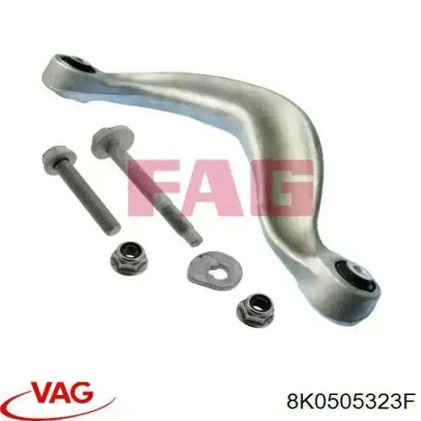 Compre 8K0505323F VAG Braço oscilante superior esquerdo de suspensão traseira