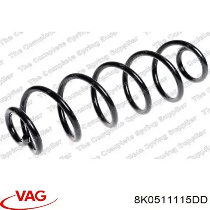 8K0511115DD VAG Mola traseira
