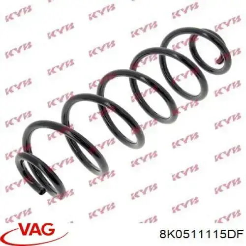 Compre 8K0511115DF VAG Mola traseira