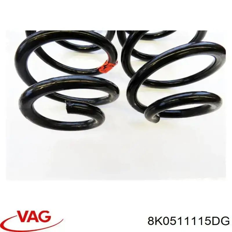 8K0511115DG VAG Mola traseira