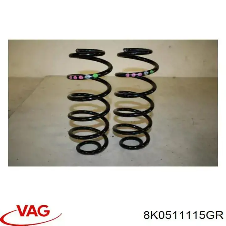 Compre 8K0511115GR VAG Mola traseira