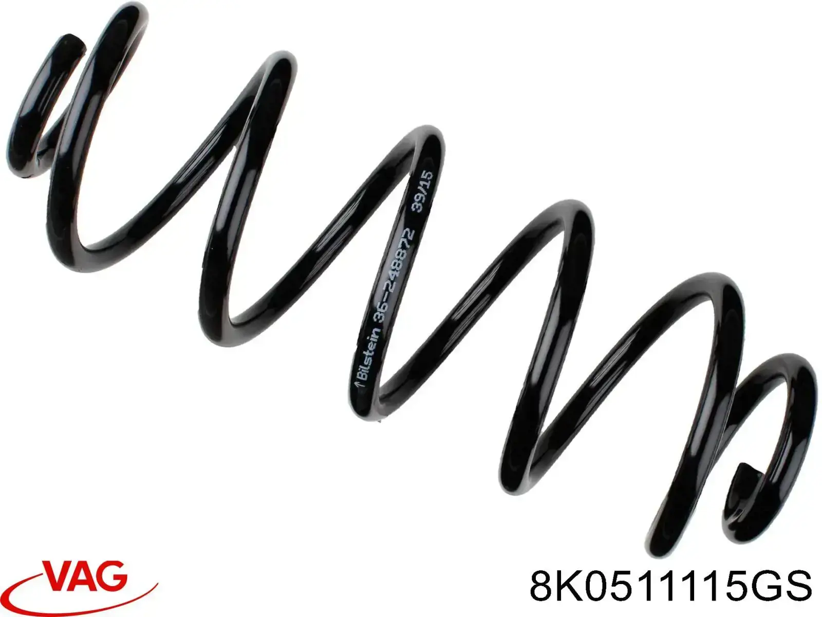 8K0511115GS VAG Mola traseira