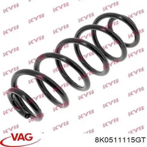 Mola traseira VAG 8K0511115GT preço, a partir de 51,56 USD