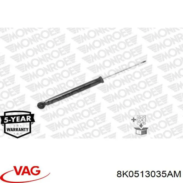 Compre 8K0513035AM VAG Amortecedor traseiro