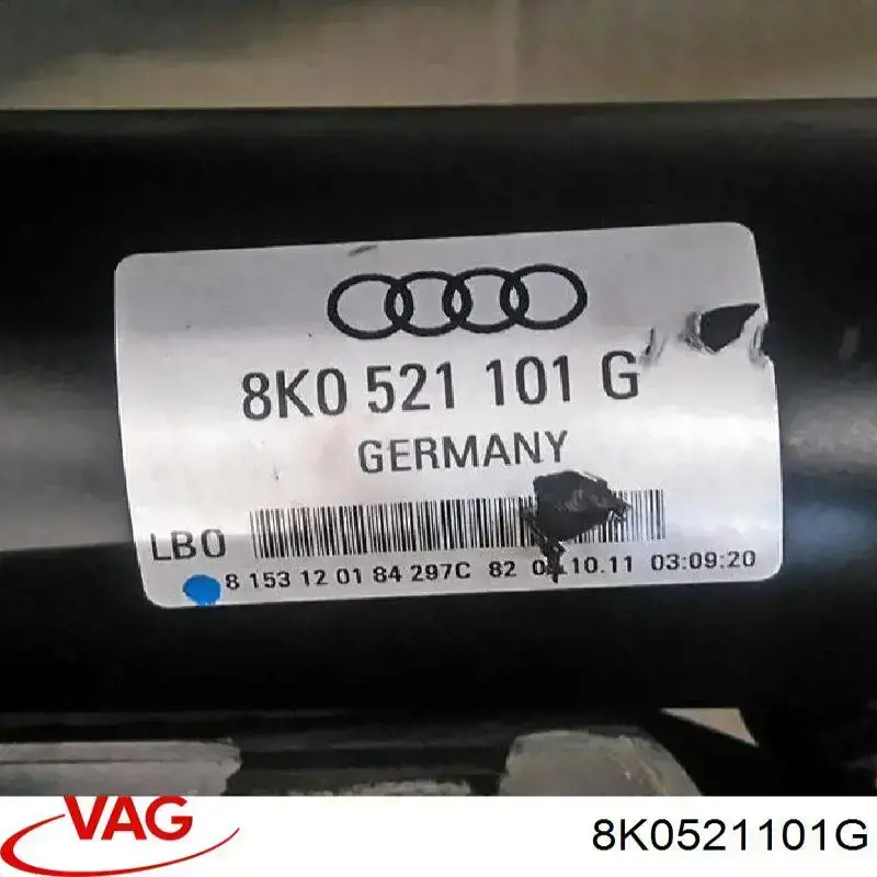 Junta universal traseira montada VAG 8K0521101G preço, a partir de 452,12 USD
