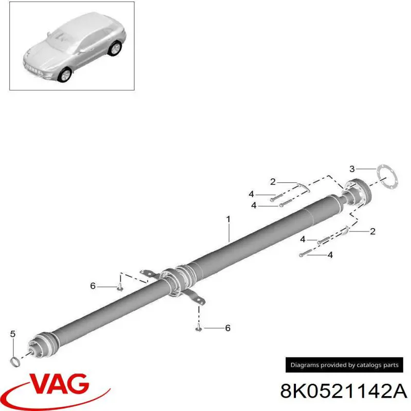 8K0521142 VAG 