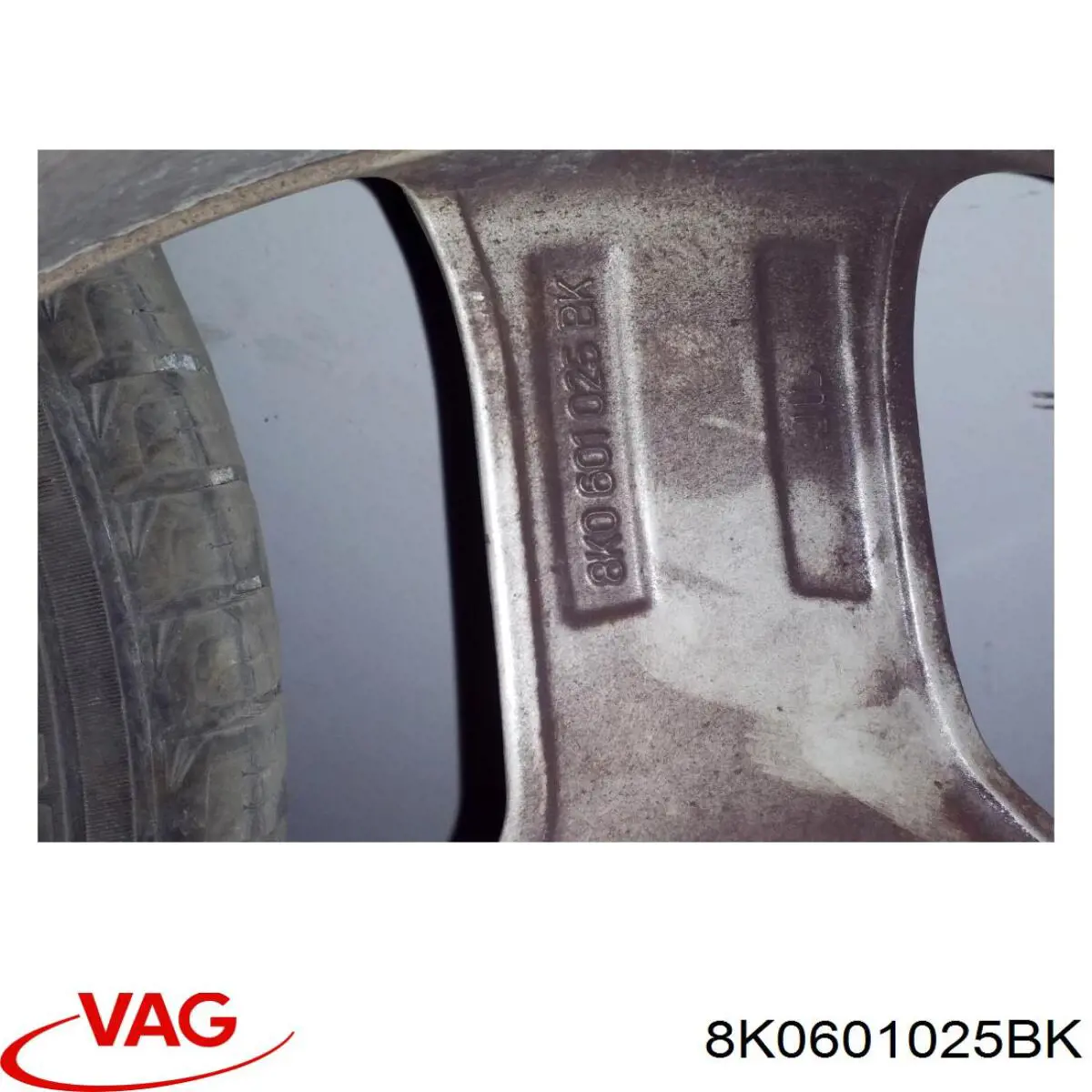 Discos de roda de aleação ligeira (de aleação ligeira, de titânio) VAG 8K0601025CE preço, a partir de 180,47 USD