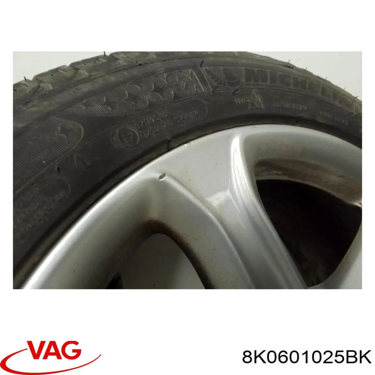 Discos de roda de aleação ligeira (de aleação ligeira, de titânio) VAG 8K0601025BK preço, a partir de 230,09 USD
