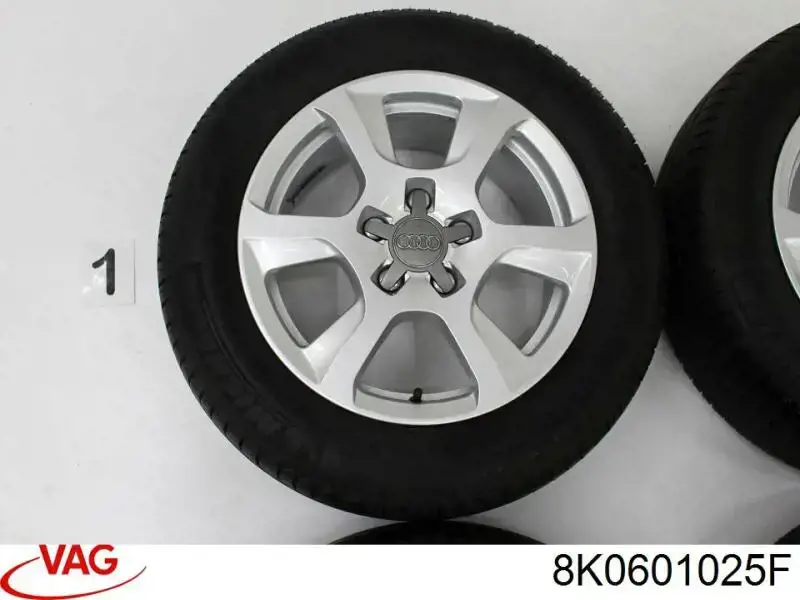 Compre 8K0601025F VAG Discos de roda de aleação ligeira (de aleação ligeira, de titânio)