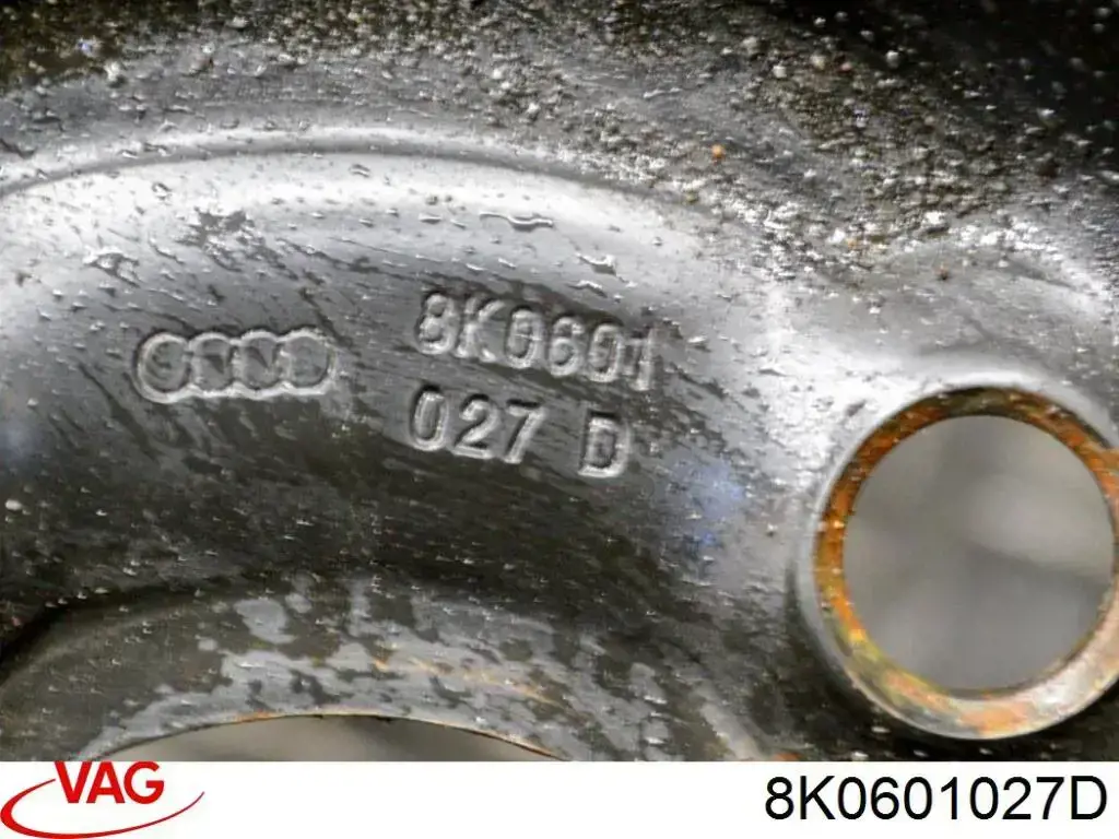 Compre 8K0601027D VAG Discos de roda de aço (estampados)