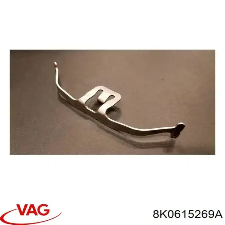 Kit de molas de fixação de sapatas de disco dianteiras VAG 8K0615269A preço, a partir de 14,01 USD