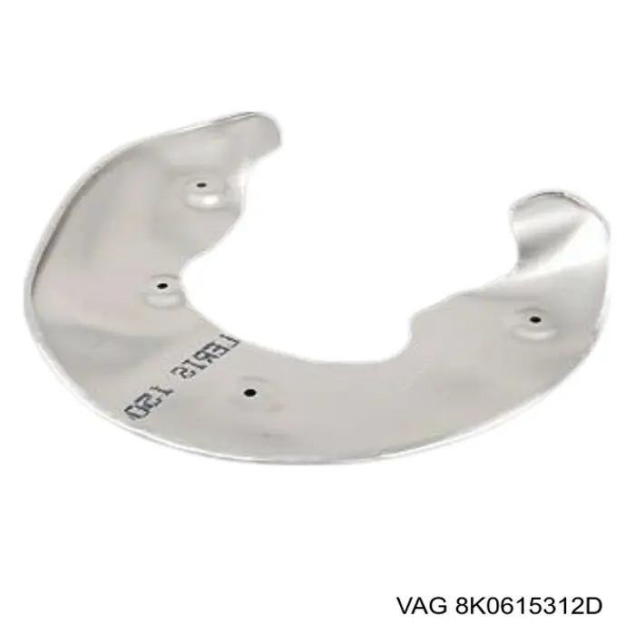 Proteção do freio de disco dianteiro direito VAG 8K0615312D preço, a partir de 31,98 USD