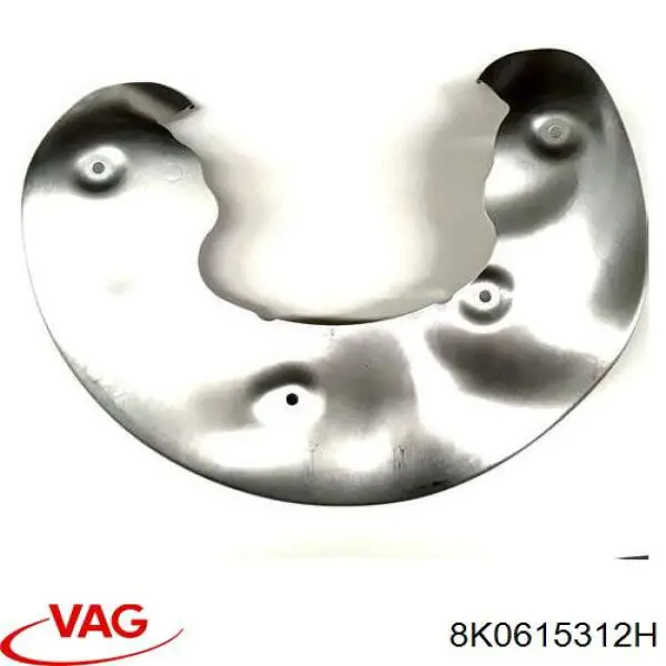 Proteção do freio de disco dianteiro direito VAG 8K0615312H preço, a partir de 34,48 USD