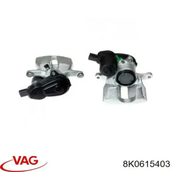 Compre 8K0615403 VAG Suporte do freio traseiro esquerdo