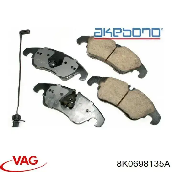  VAG 8K0698135A preço, a partir de 14,10 USD