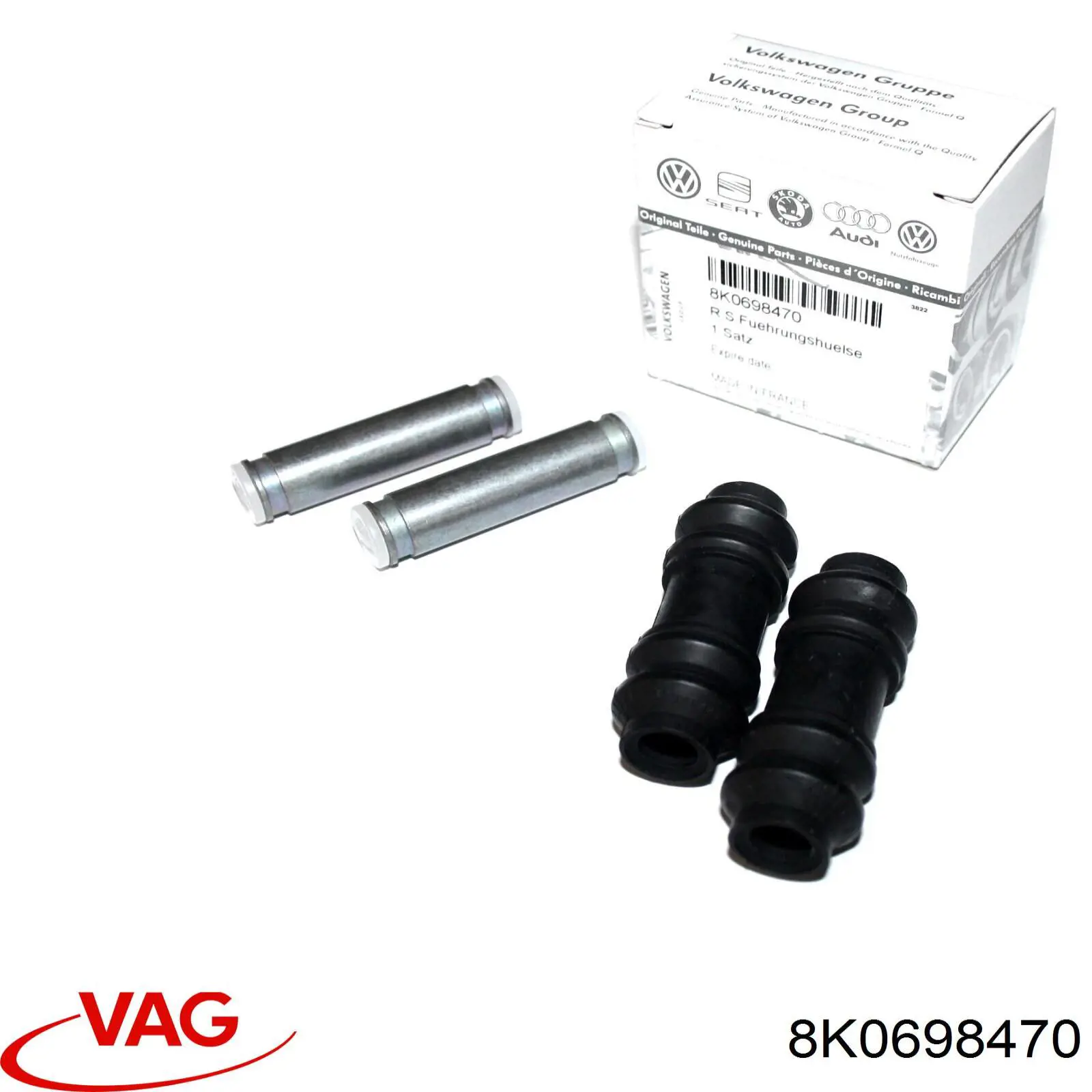 Bota de proteção de suporte guia do freio traseiro VAG 8K0698470 preço, a partir de 7,73 USD