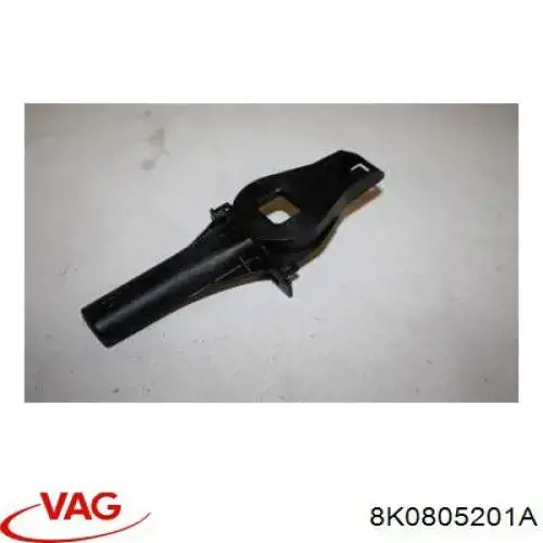 8K0805201A VAG Consola (coxim de fixação) inferior do radiador