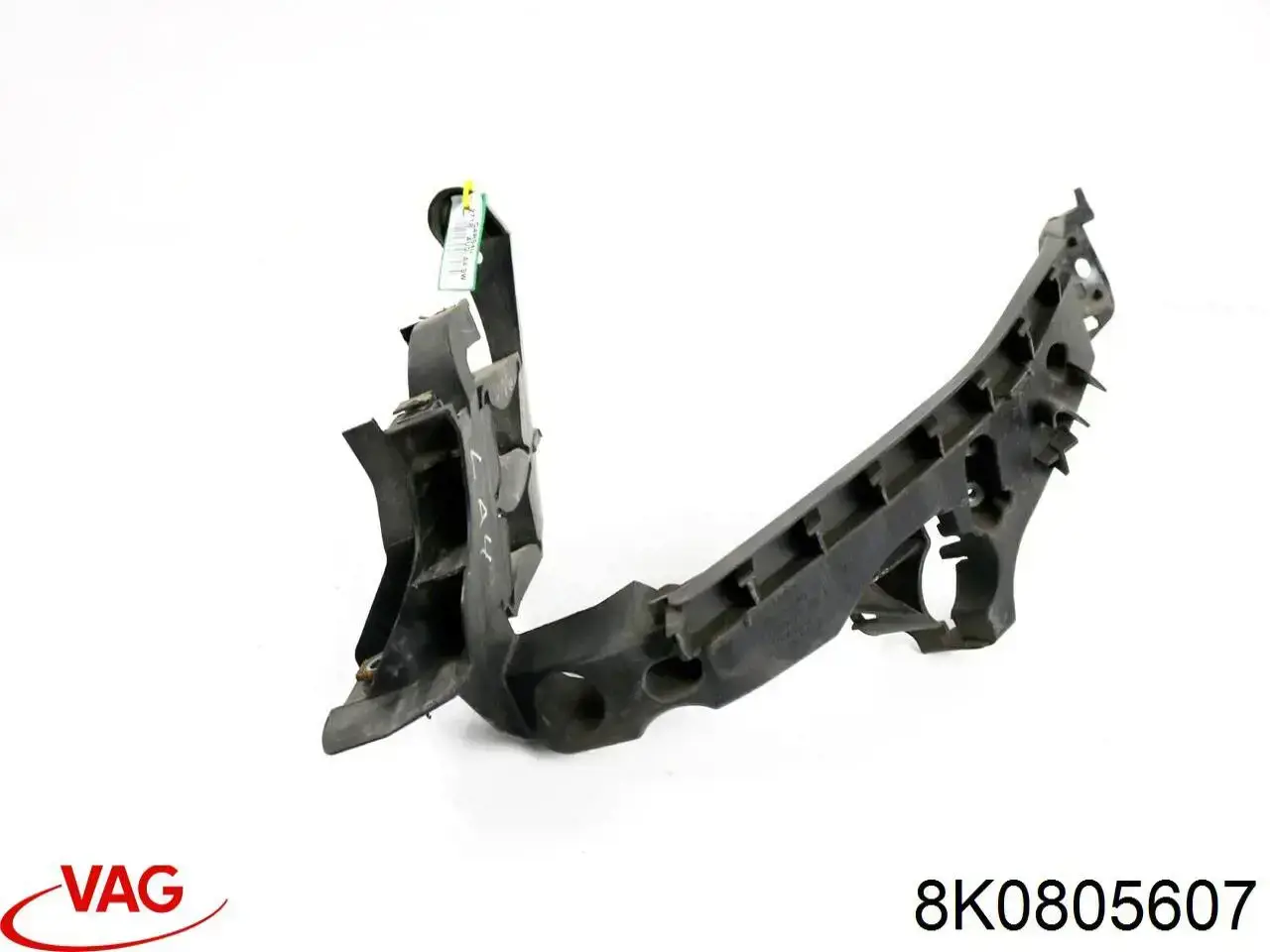 8K0805607 VAG Consola (adaptador) de fixação da luz dianteira esquerda