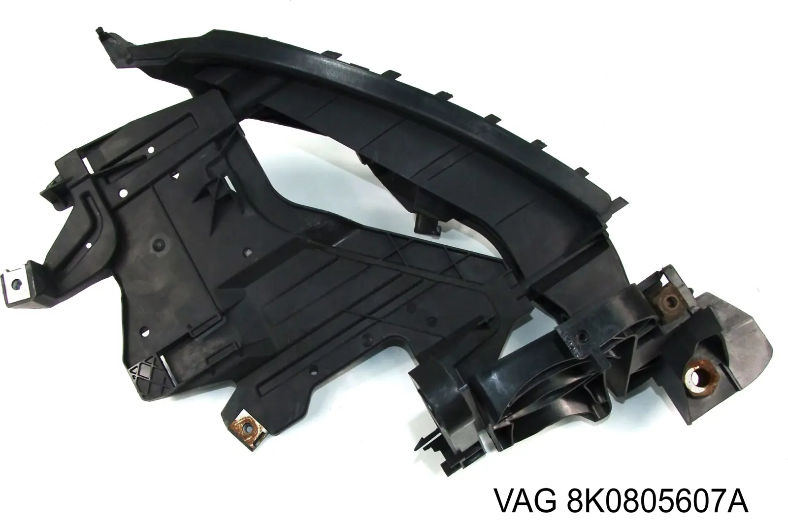 8K0805607A VAG Consola (adaptador) de fixação da luz dianteira esquerda