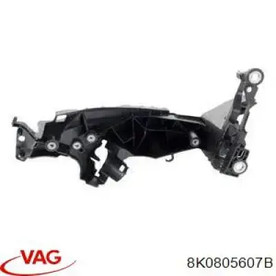 Consola (adaptador) de fixação da luz dianteira esquerda VAG 8K0805607B preço, a partir de 36,14 USD