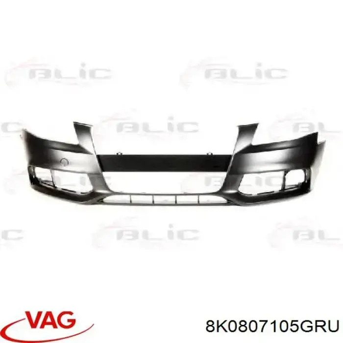 Pára-choque dianteiro VAG 8K0807105GRU preço, a partir de 118,62 USD