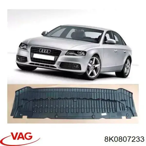 Compre 8K0807233 VAG Proteção do pára-choque dianteiro