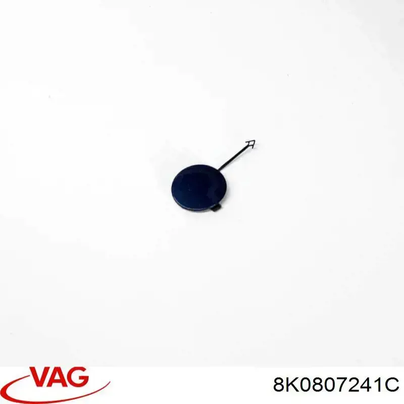 Compre 8K0807241C VAG Tampão traseiro do pára-choque do gancho de reboque