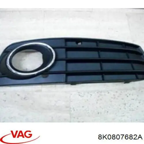 Grelha interna direita do pára-choque dianteiro VAG 8K0807682A preço, a partir de 12,68 USD