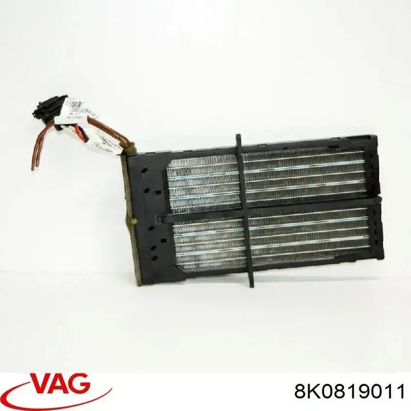 8K0819011 VAG Aquecedor elétrico de ar do sistema de calefacção de salão