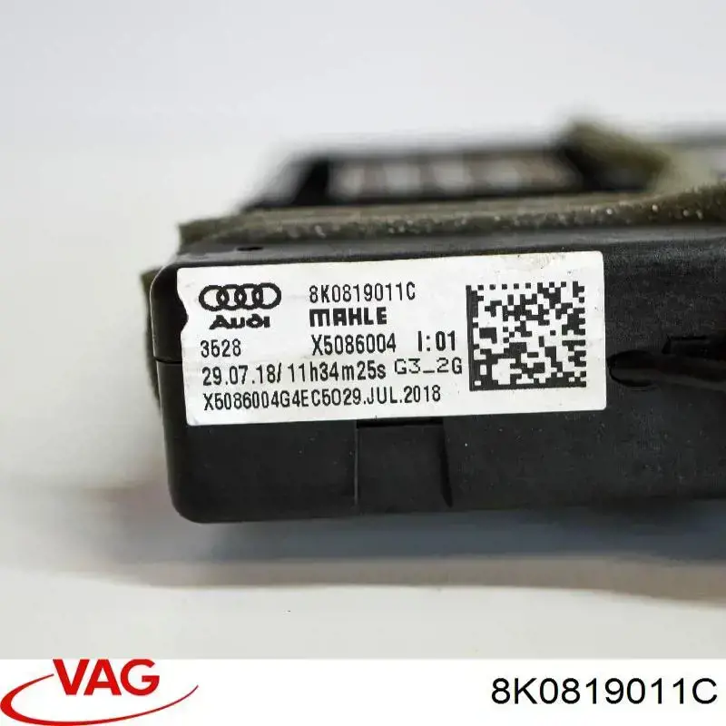 Compre 8K0819011C VAG Aquecedor elétrico de ar do sistema de calefacção de salão