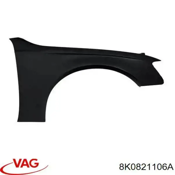 Compre 8K0821106A VAG Pára-lama dianteiro direito