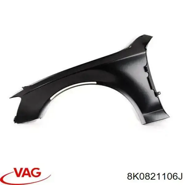 Pára-lama dianteiro direito VAG 8K0821106J preço, a partir de 87,41 USD