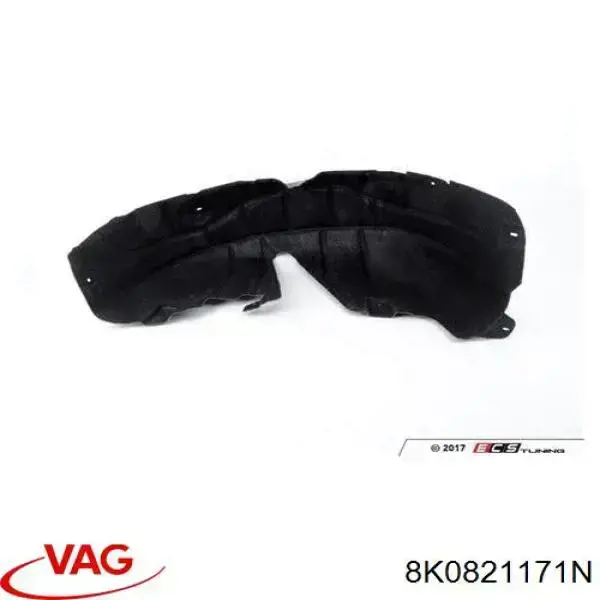 Compre 8K0821171L VAG Guarda-barras esquerdo do pára-lama dianteiro