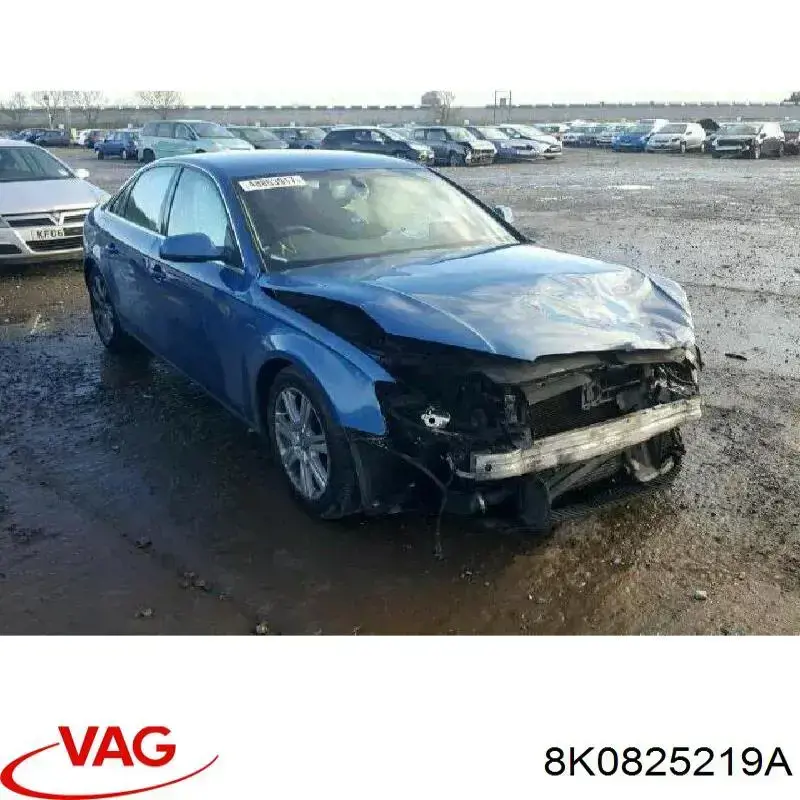 8K0825219A VAG Proteção de fundo traseira direita