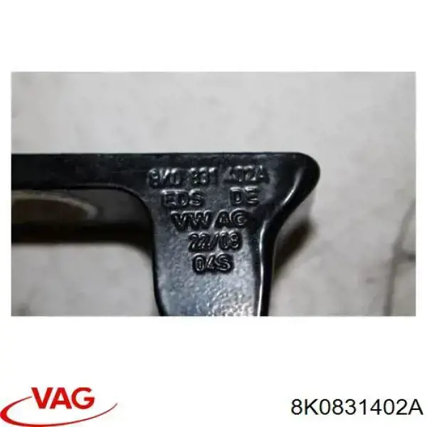 Gozno da porta traseira direita VAG 8K0831402A preço, a partir de 60,16 USD